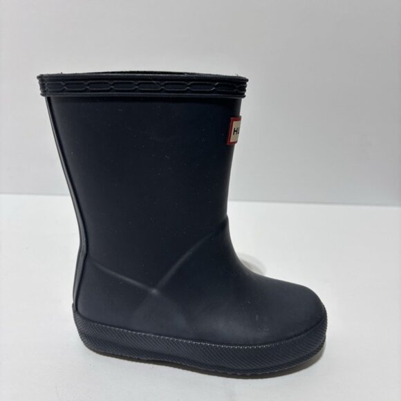 Hunter Other - Hunter Toddlers’ First Classic Rain Boots Navy, Boys’ Size 6 M
